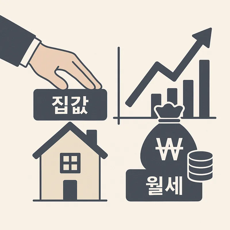 동탄 집값 억제, 월세 폭등하는 패닉 렌트 현상