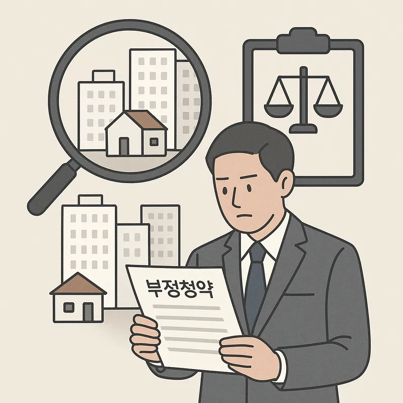 동탄2신도시 부정청약 58명 적발, 4명 검찰 송치